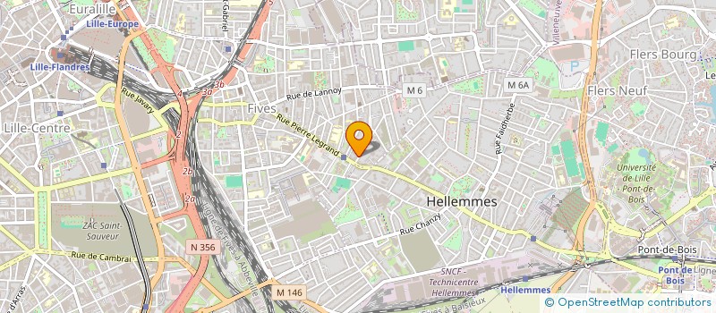 localisation de l'entreprise MONSIEUR REMI ZANUTTO à LILLE