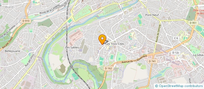 localisation de l'entreprise MONSIEUR REMI ZIMMER  POITIERS