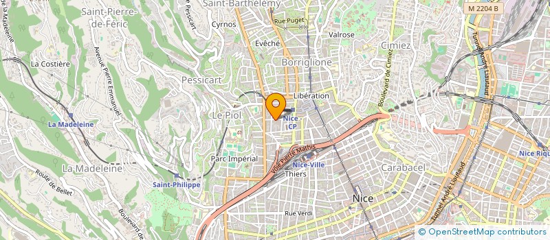 localisation de l'entreprise MONSIEUR REMIGLIO STAMMELLUTI à NICE
