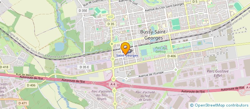 localisation de l'entreprise MONSIEUR REMNORIN MAO  BUSSY-SAINT-GEORGES