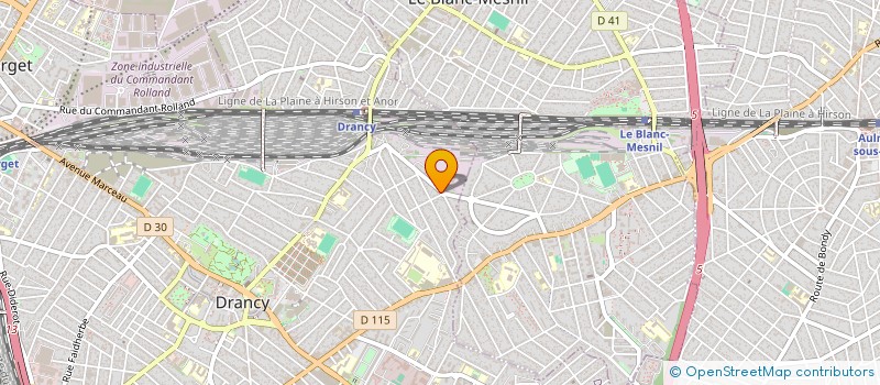 localisation de l'entreprise MONSIEUR REMO FERNANDO RICHARD FERNANDO  DRANCY