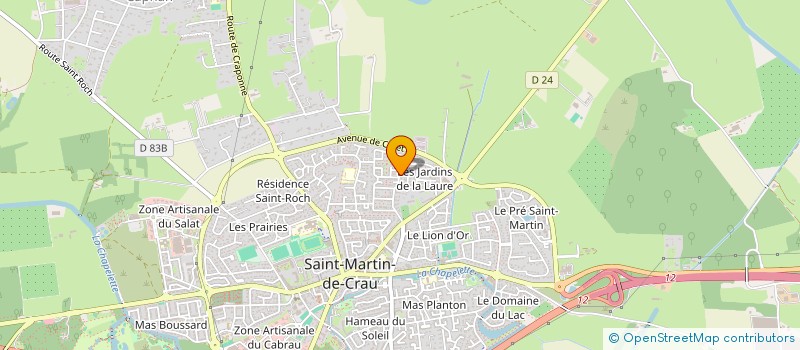 localisation de l'entreprise MONSIEUR REMO OTTAVIANI à SAINT-MARTIN-DE-CRAU