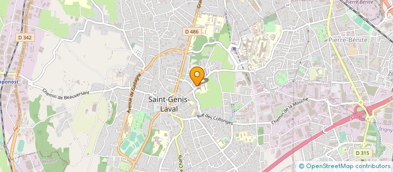 localisation de l'entreprise MONSIEUR REMO SIMONETTI à OULLINS-PIERRE-BENITE