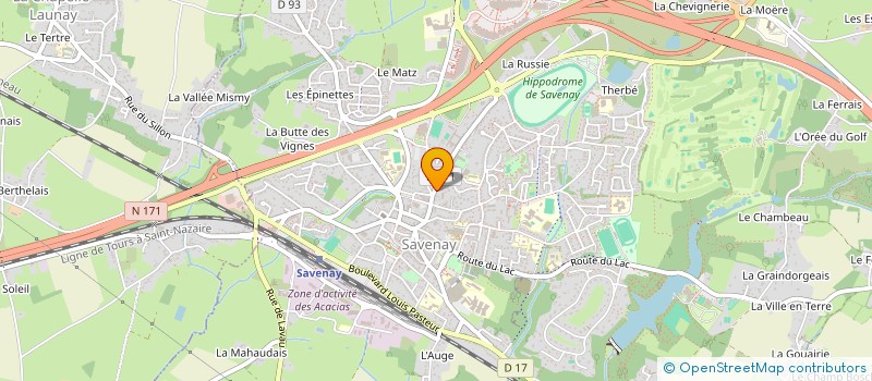 localisation de l'entreprise MONSIEUR REMOND FRETAUD  SAVENAY