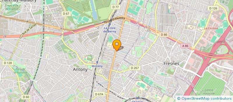 localisation de l'entreprise MONSIEUR REMOND VERDANT à ANTONY