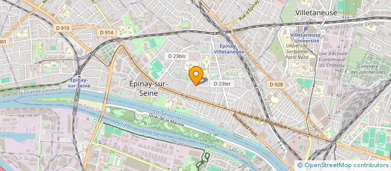 localisation de l'entreprise MONSIEUR REMUS CALINA à EPINAY SUR SEINE
