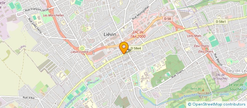 localisation de l'entreprise MONSIEUR REMUS STEFAN  LIEVIN