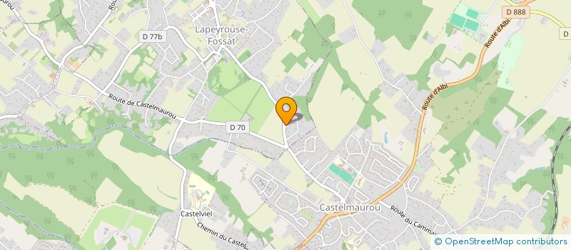 localisation de l'entreprise MONSIEUR REMY ABAUZIT  TEULAT