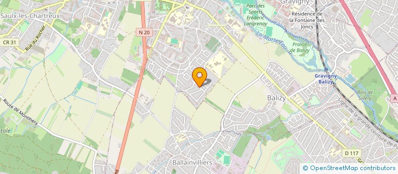 localisation de l'entreprise MONSIEUR REMY ABITBOL à LONGJUMEAU