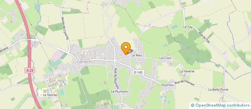 localisation de l'entreprise MONSIEUR REMY ADAM  GENECH