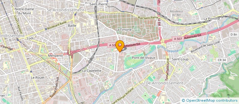 localisation de l'entreprise MONSIEUR REMY AGGOUNE  MARSEILLE