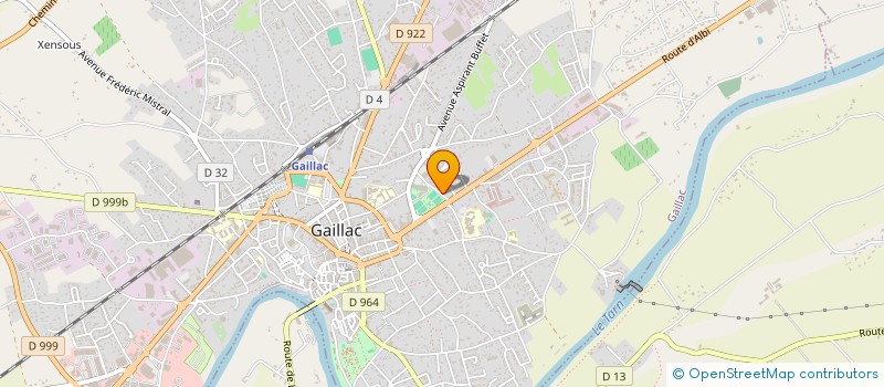 localisation de l'entreprise MONSIEUR REMY ALIAGA à GAILLAC