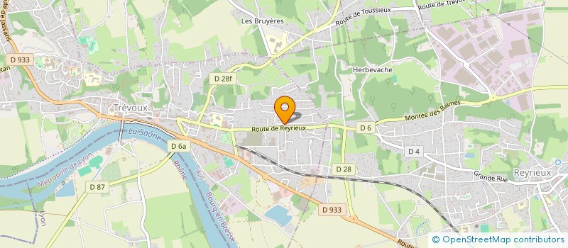 localisation de l'entreprise MONSIEUR REMY ALIAS à TREVOUX