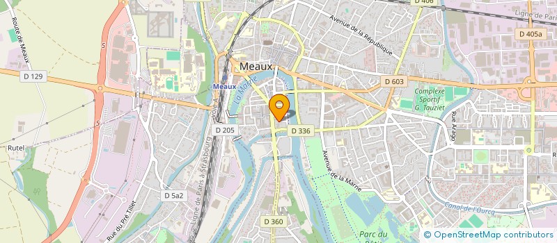 localisation de l'entreprise MONSIEUR REMY ALLINMAT à MEAUX