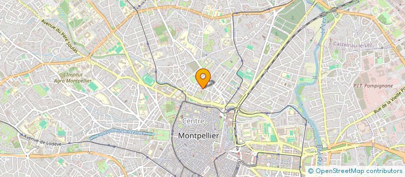 localisation de l'entreprise MONSIEUR REMY ANDRE à MONTPELLIER