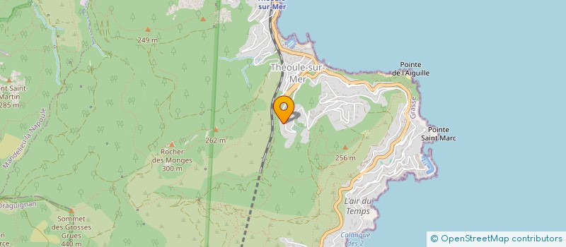 localisation de l'entreprise MONSIEUR REMY ARENA  THEOULE-SUR-MER