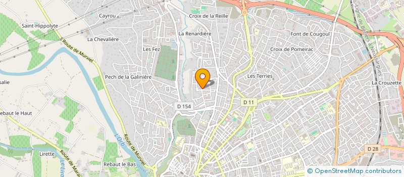 localisation de l'entreprise MONSIEUR REMY ARRUFAT à BEZIERS