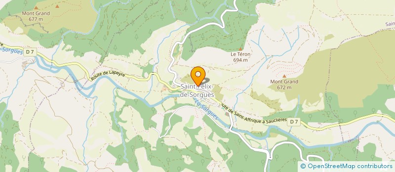 localisation de l'entreprise MONSIEUR REMY ARVIEU  CALMELS-ET-LE-VIALA