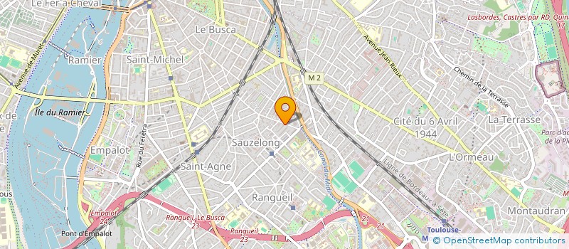localisation de l'entreprise MONSIEUR REMY AUCLAIR à TOULOUSE