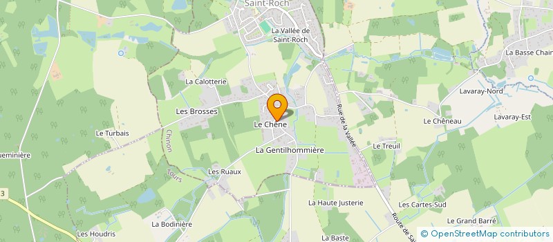 localisation de l'entreprise MONSIEUR REMY AUGER  SAINT-ROCH