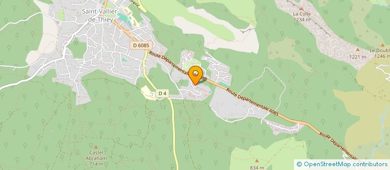 localisation de l'entreprise MONSIEUR REMY AUNE  SAINT-VALLIER-DE-THIEY