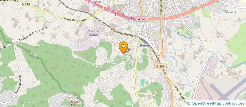 localisation de l'entreprise MONSIEUR REMY AURAT  TOULON