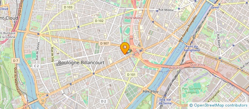 localisation de l'entreprise MONSIEUR REMY AZEMAR  BOULOGNE-BILLANCOURT