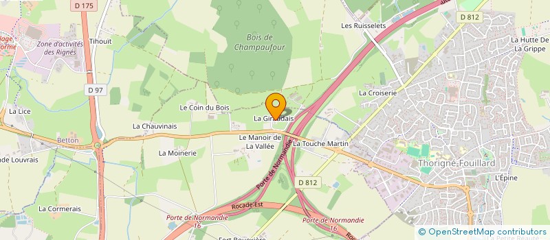 localisation de l'entreprise MONSIEUR REMY BABLEE à CESSON-SEVIGNE