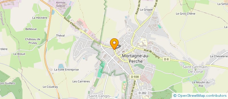 localisation de l'entreprise MONSIEUR REMY BAGOT à MORTAGNE-AU-PERCHE