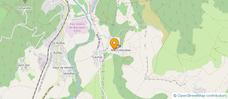 localisation de l'entreprise MONSIEUR REMY BAILLY  LUNAS