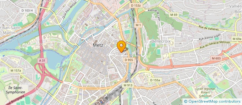 localisation de l'entreprise MONSIEUR REMY BALESTRIERO  METZ