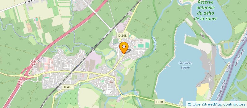 localisation de l'entreprise MONSIEUR REMY BALL  EBERBACH-SELTZ