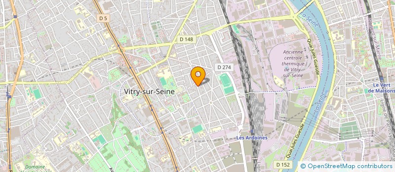 localisation de l'entreprise MONSIEUR REMY BARAIZE à VITRY-SUR-SEINE