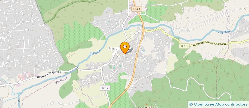 localisation de l'entreprise MONSIEUR REMY BARBIER  FORCALQUEIRET