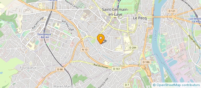 localisation de l'entreprise MONSIEUR REMY BAUDIN  SAINT-GERMAIN-EN-LAYE