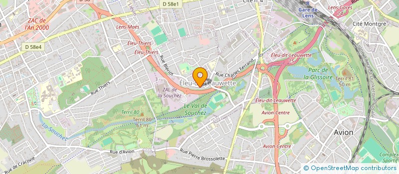 localisation de l'entreprise MONSIEUR REMY BEAUCAMP  ELEU-DIT-LEAUWETTE