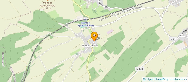 localisation de l'entreprise MONSIEUR REMY BELLAY à NAMPS-MAISNIL