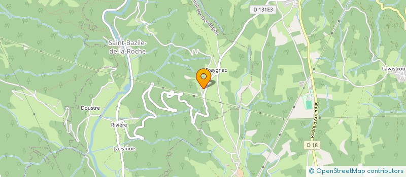 localisation de l'entreprise MONSIEUR REMY BELVEYRE  ARGENTAT-SUR-DORDOGNE