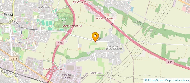 localisation de l'entreprise MONSIEUR REMY BERGONSO  SAINT-PRIEST