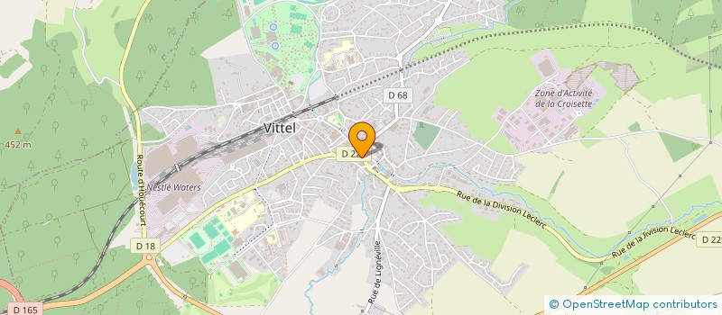 localisation de l'entreprise MONSIEUR REMY BERLOT  VITTEL