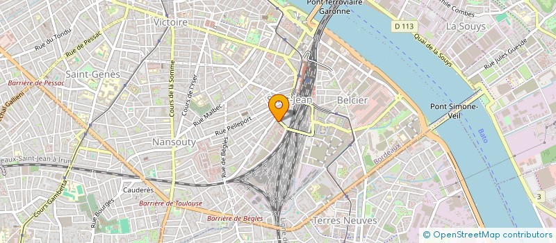 localisation de l'entreprise MONSIEUR REMY BERNARD à BORDEAUX