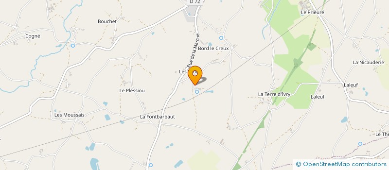 localisation de l'entreprise MONSIEUR REMY BERNARDET à SAINT-DENIS-DE-JOUHET