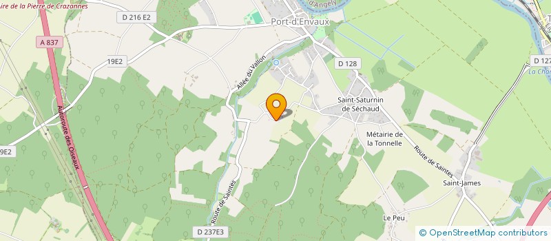 localisation de l'entreprise MONSIEUR REMY BEURIVE  PORT D'ENVAUX