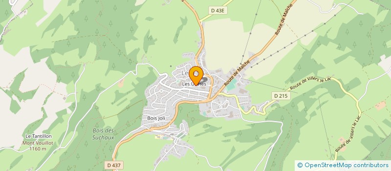 localisation de l'entreprise MONSIEUR REMY BINETRUY à LES FINS