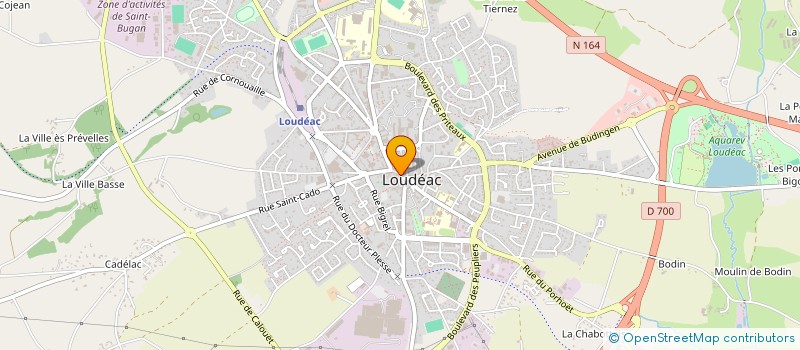 localisation de l'entreprise MONSIEUR REMY BIROU à LOUDEAC
