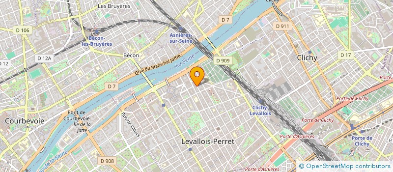 localisation de l'entreprise MONSIEUR REMY BLANC à LEVALLOIS-PERRET