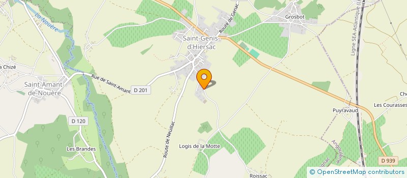 localisation de l'entreprise MONSIEUR REMY BLANCHARD à SAINT-GENIS-D'HIERSAC