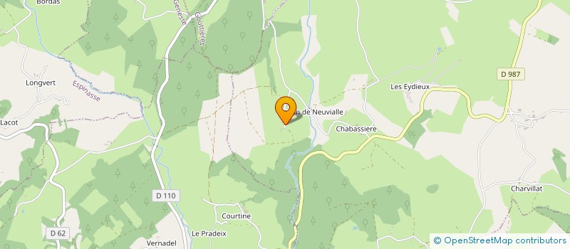 localisation de l'entreprise MONSIEUR REMY BLANCHARD  SAINT-GERVAIS-D'AUVERGNE