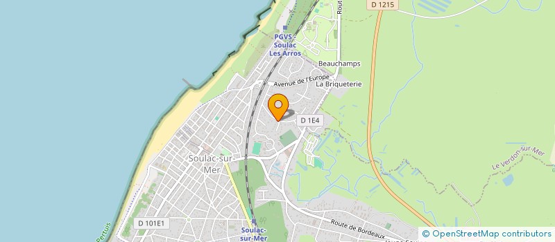 localisation de l'entreprise MONSIEUR REMY BLEINES  SOULAC-SUR-MER