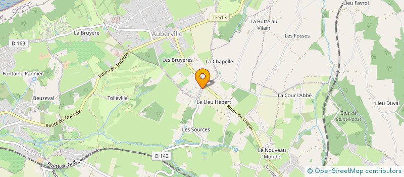 localisation de l'entreprise MONSIEUR REMY BLIN à VILLERS-SUR-MER